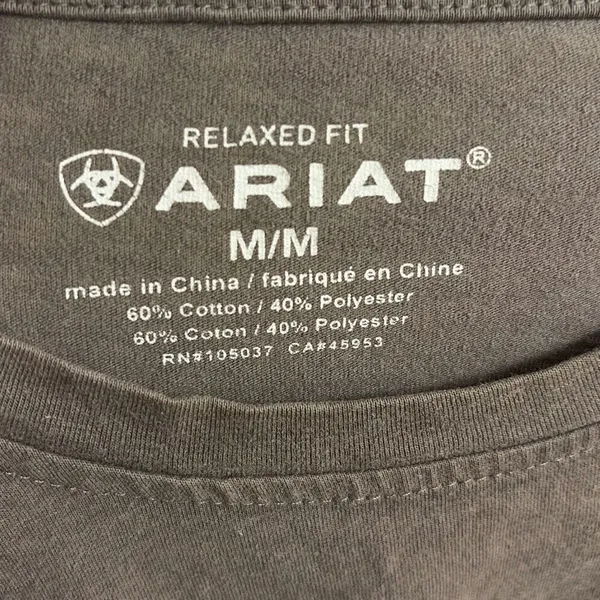 ✨Ariat Women's Weekend Warrior Banyan Bark Sz Medium Tee✨ - Image 5