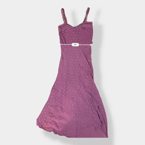 Revolve Rebecca Taylor‎ Swiss Dot Chiffon Maxi Dress Pink Size 0 Party Sundress - Image 4