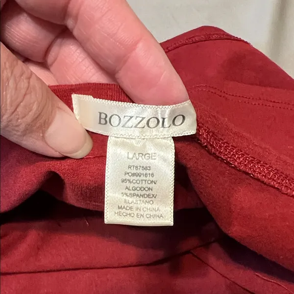 Bozzolo Red Crop Top - Image 2
