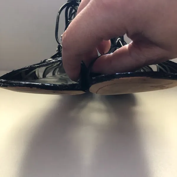 Sam Edelman Black‎ Denver Flat Sandals - Image 6