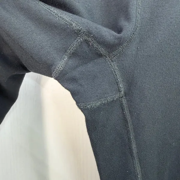 Fabletics black‎ ankle zip tummy control pocket stretch active athletic leggings - Image 3