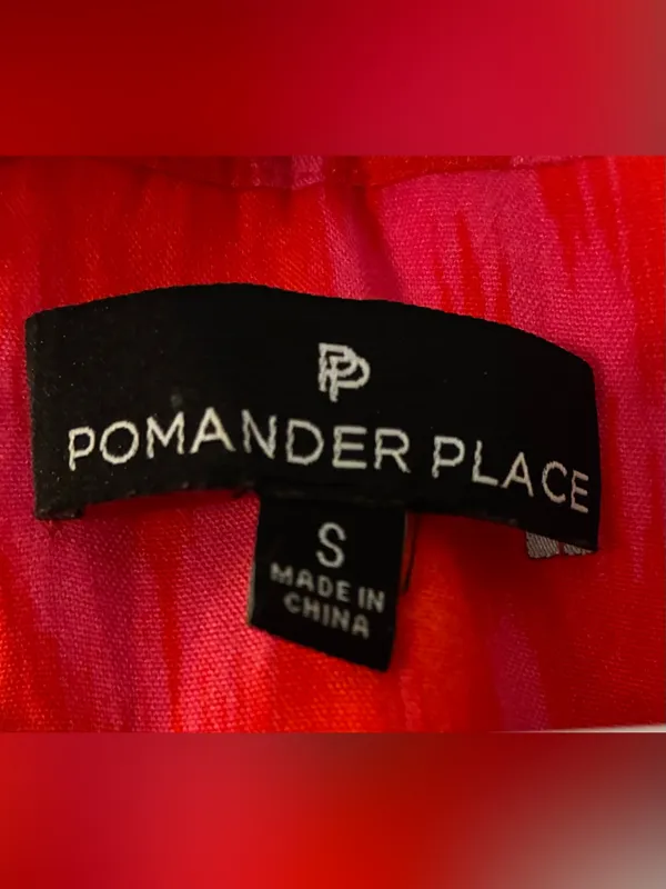 Hot Pink Ikat Kenzo Dress - Pomander Place - Size Small - Image 6