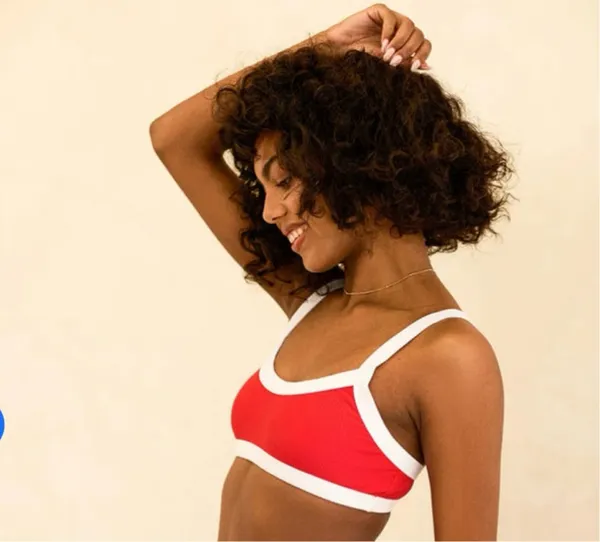 Dippin’ Daisy’s Olympia scattered daisy bikini top - Image 3