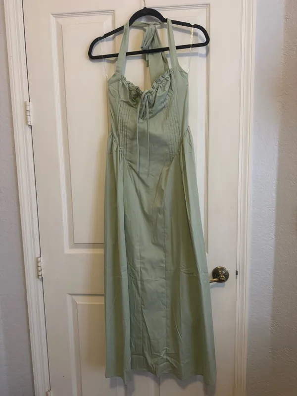 Peppermayo Green Maxi Dress - Image 3
