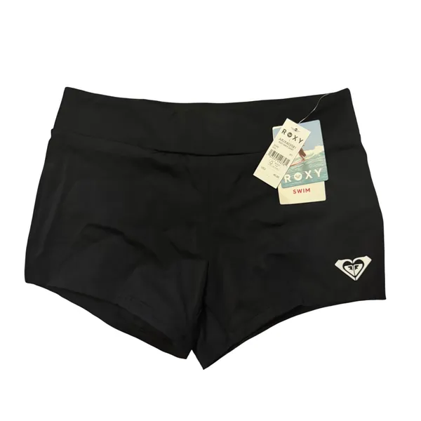 NWT Roxy Tummy Control Swim Boardshorts Beach Volleyball Onyx Black Small - Image 6