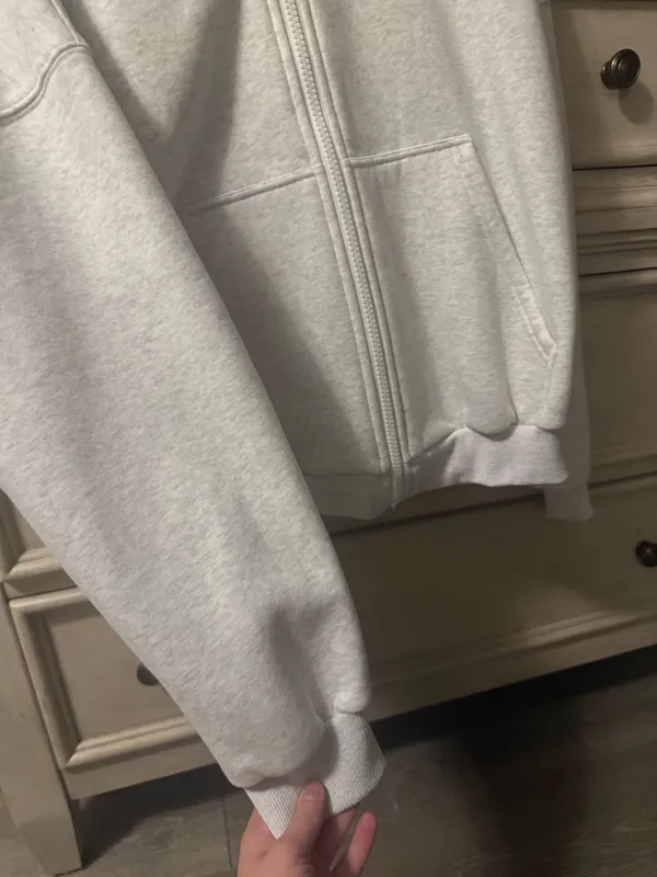 COMFORT zip up hoodie Gray - Image 5