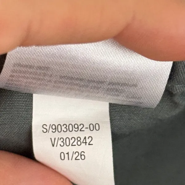 Banana Republic Utility Barrel Pants Sage Green Cotton Petite Medium - Image 3