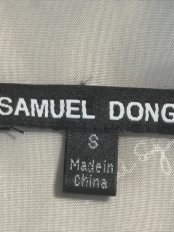 Samuel Dong Light Tan Ruffle - Image 4