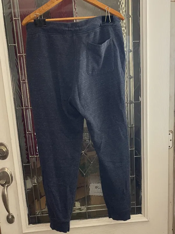 Old Navy Womens Blue Soft Pockets Pull on, Joggers Sweatpants. L Tall - Image 2