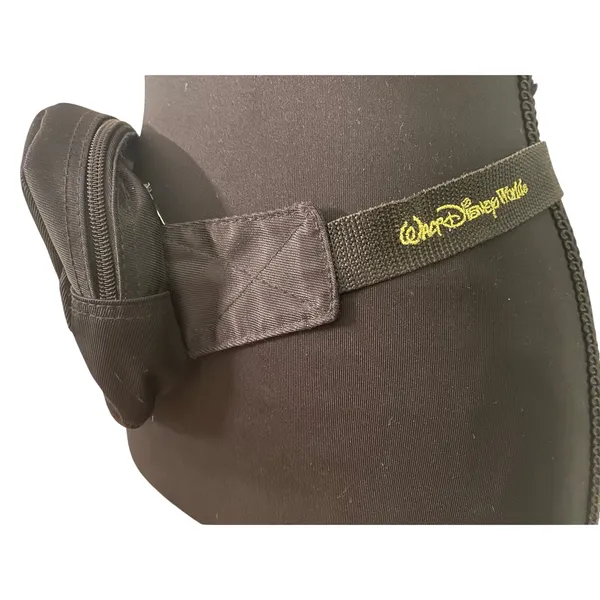 Vintage Walt Disney World Mickey Mouse Belt Bag Fanny Pack Embroidered Retro - Image 3
