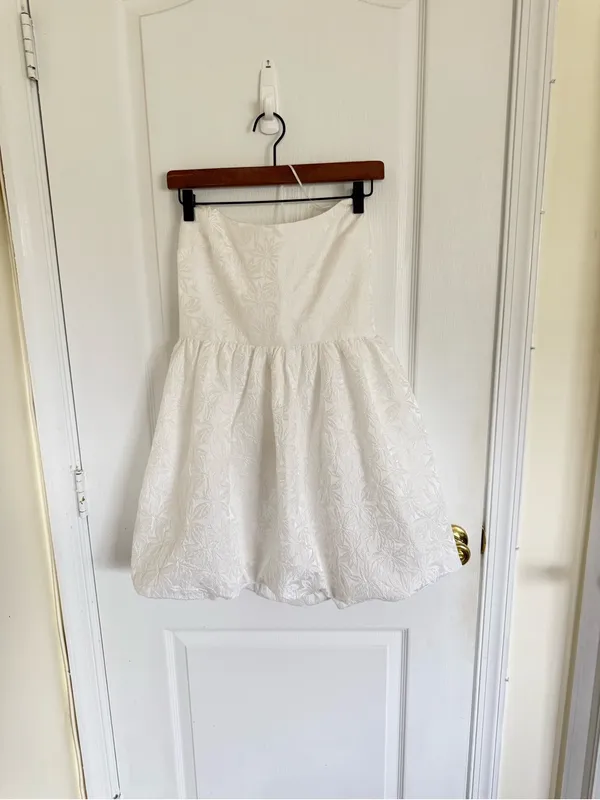 Amanda Uprichard Addison Dress in Ivory - Image 5