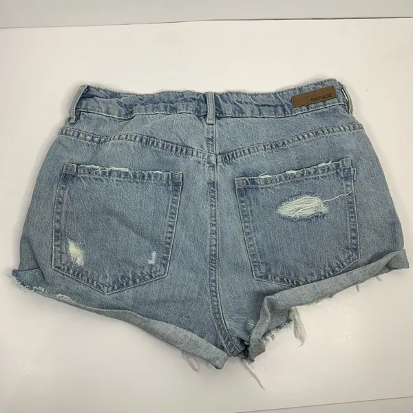Garage Jr Size 7 Cut Off Shorts Craft Denim Festival Hi‎ Rise Jean Short Women's - Image 12