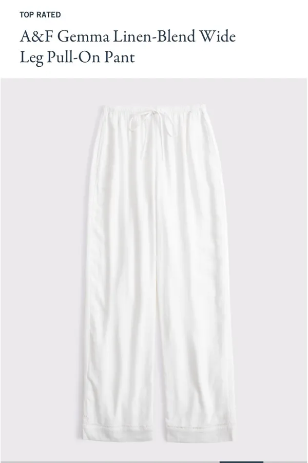 Abercrombie Linen Pants - Image 3