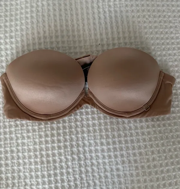 Victoria's Secret Nude Strapless Push-Up Bra - Image 3