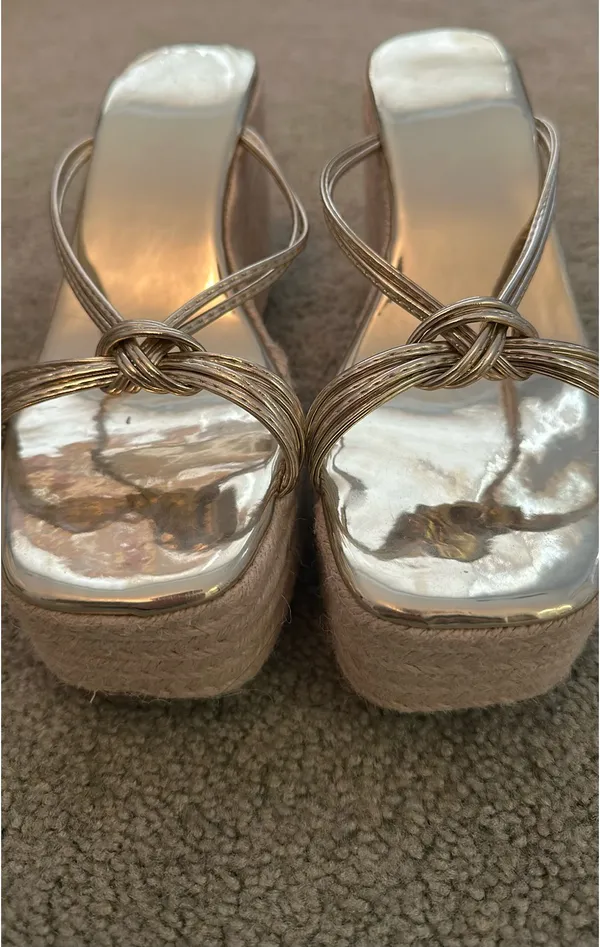 Gold Wedges Size 8 - Image 4