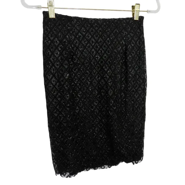 UO Babyboo Black Sparkly Sexy Two Piece Set Tank & Mini Skirt Small - Image 6