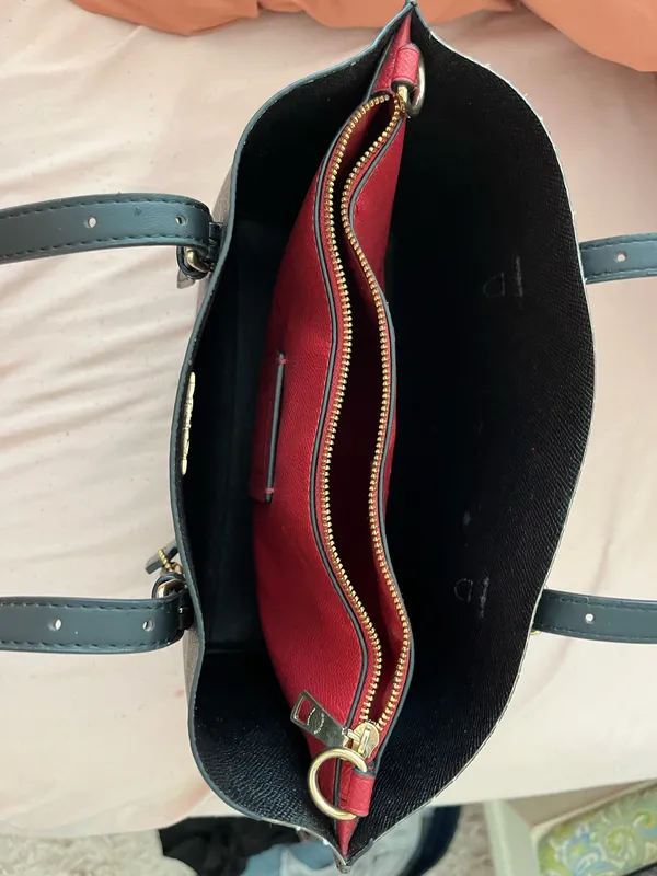 Coach Mollie Tote 25 Bag Signature Canvas - Image 2