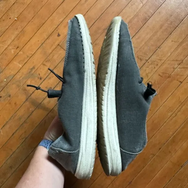 Hey Dudes Wendy classic off black slip on 11/42 shoes - Image 4