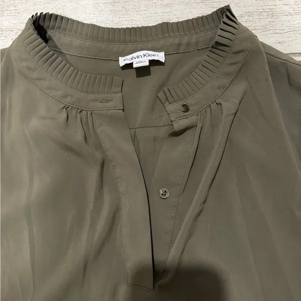 Calvin Klein Green Blouse Tank - Image 2