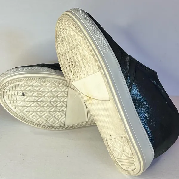 Wanted by Fashion Footwear size 7.5 Trendy Wedge Slip On Sneakers - Image 6