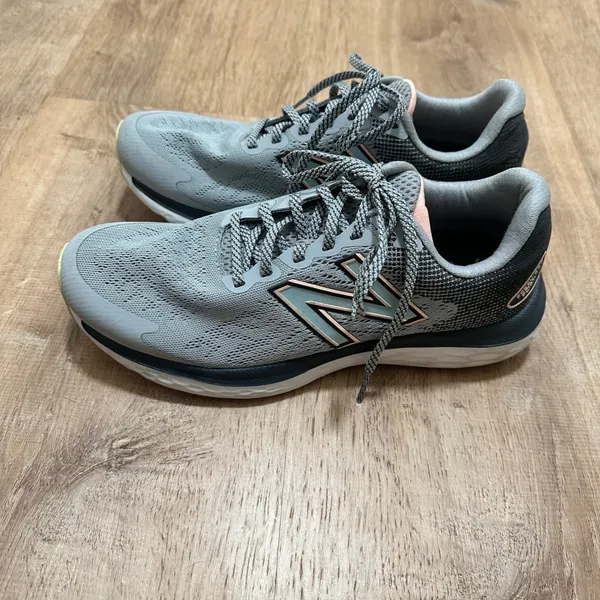 NEW BALANCE | Women's Gray Fresh Foam 680V7‎ Running Athletic Sneakers, Size 8.5 - Image 5
