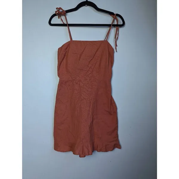 Abercrombie & Fitch burnt orange mini dress Small - Image 3