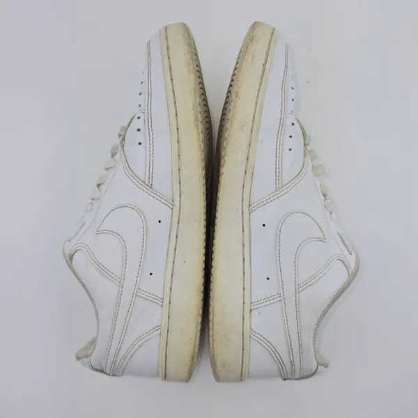Nike Court Vision Low Sneakers Shoes‎ Triple White CD5434-100 Womens Size 7.5 - Image 9
