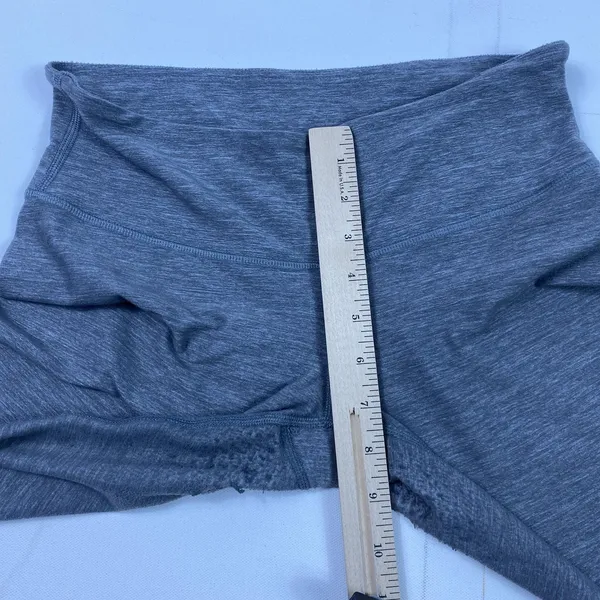 Lululemon Pants Womens 6 Gray Full Length Leggings‎ Yoga Gym Athletic Pilling - Image 7