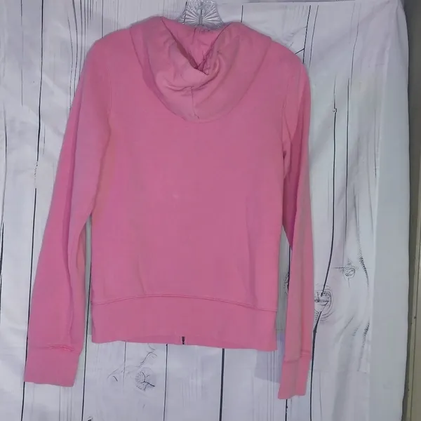 Aero Pink Y2K Coquette Loungewear Zip-Up Hoodie - Image 6