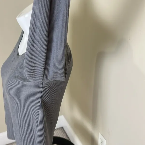 Hollister Gray Long Sleeve Shirt - Image 9