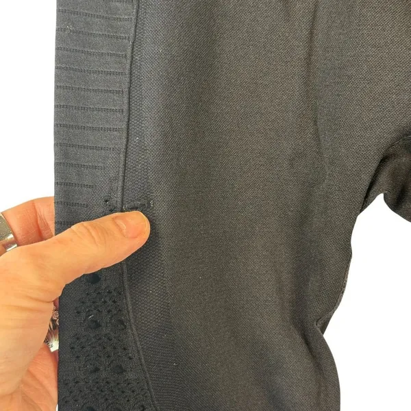 Gymshark Vital Seamless‎ Leggings High Waisted Black Athletic Gym XS/S READ - Image 5