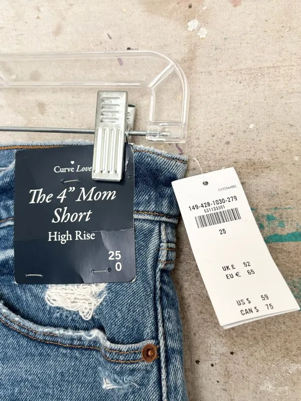 Abercrombie the 4" Mom Short Curve Love - Image 2