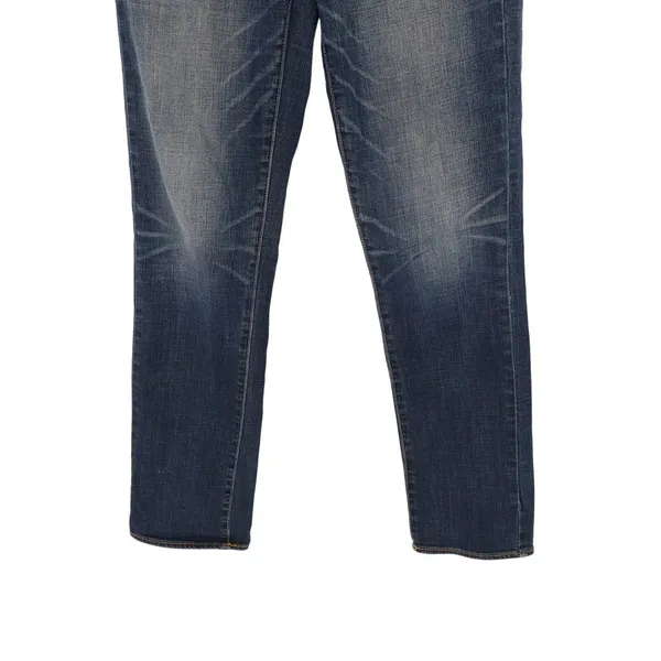 American Eagle Outfitters Jeans Womens 8 Blue Denim Cotton Stretch Straight Leg - Image 4