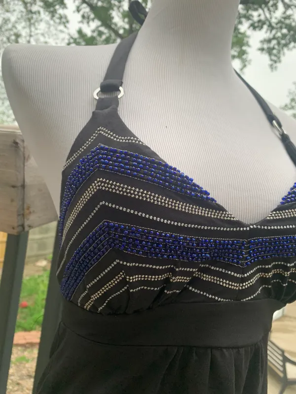 Victoria’s Secret Y2K Beaded Bra top - Image 4