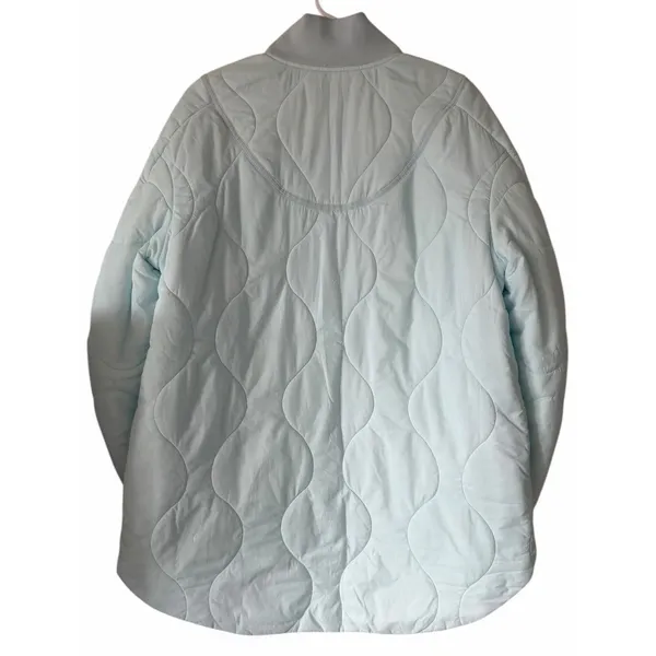 Lululemon Quilted Light Insulation Jacket Powder Blue Women's Size 4‎ - Image 2
