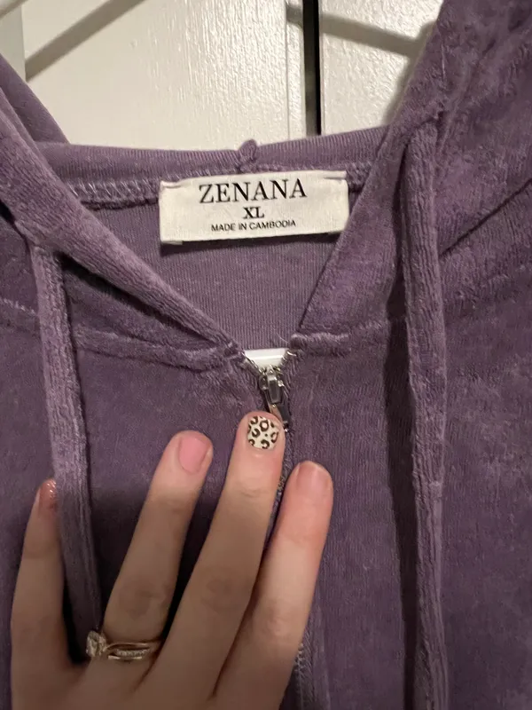Purple Zip Up Jacket - Image 4
