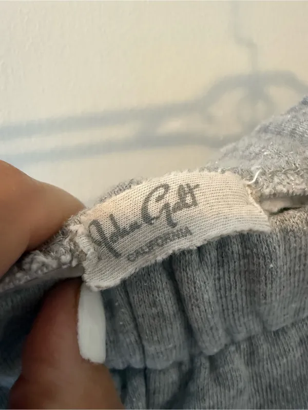 Brandy Melville Light Gray women’s  Jogger Sweatpants - Image 3