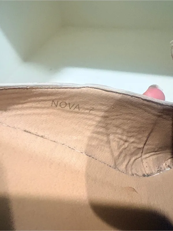 Nova Snake-Print Slip-On Mule in Cream and Gray - Image 7
