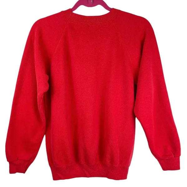 Vtg Y2K Texas Pullover Sweatshirt Sz Medium Aztec Western - Image 2
