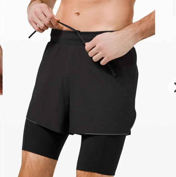 Men’s Lululemon Zoned In 2-in-1 Short - Image 7