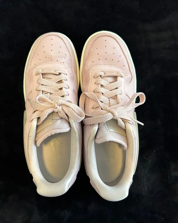 Nike Low Pink Iridescent Air Force 1 - Image 2