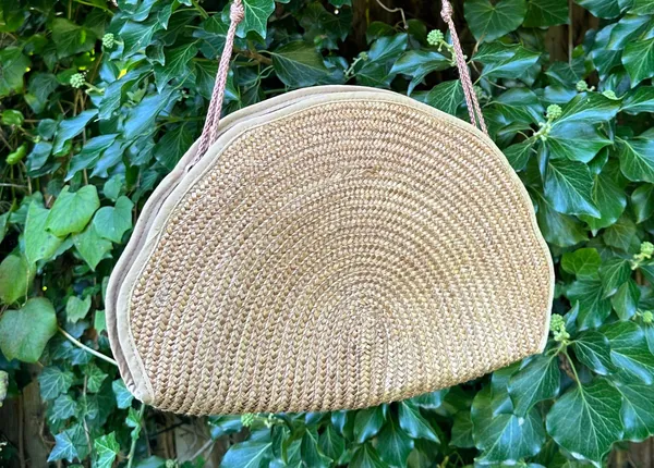 Vintage Straw Bag - Image 2
