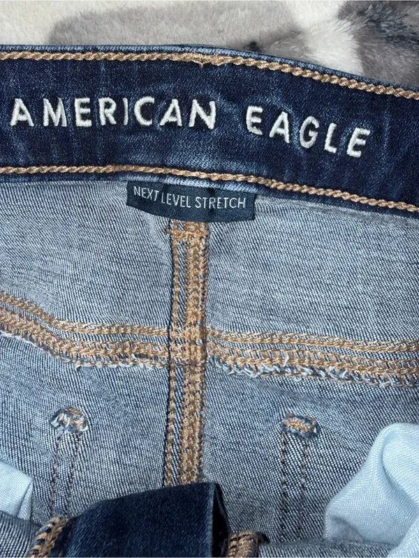 American Eagle Super High-Rise Jegging Jeans Women’s Size 10 Dark Wash - Image 7