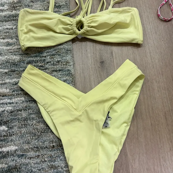 Yellow Bikini Set Size M - Image 2