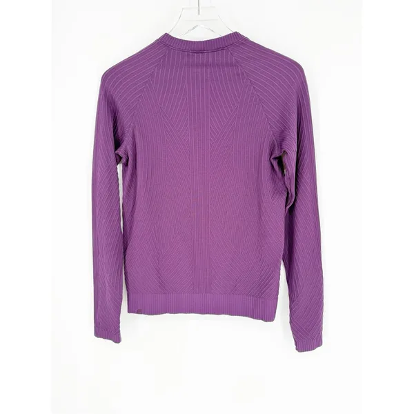 Lululemon Rest Less Pullover 4/6‎ Aerial Current Dramatic Magenta Activewear - Image 4