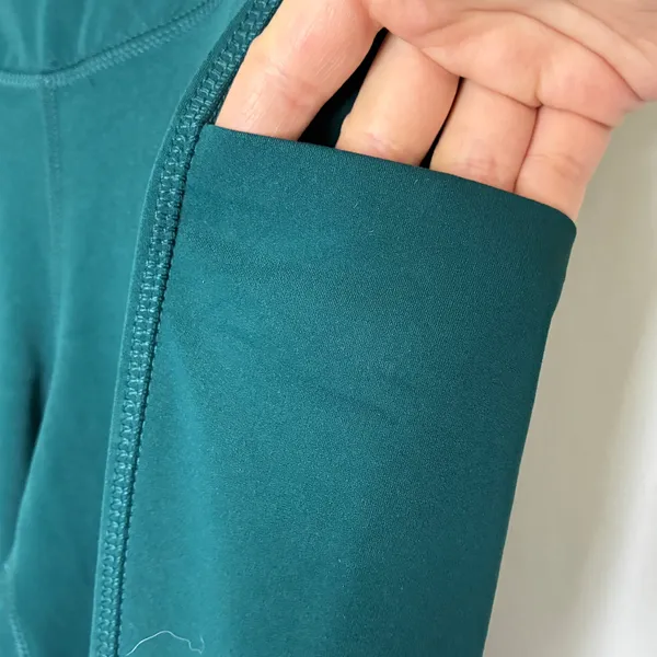 Member's Mark Teal Blue Everyday Flare Yoga Pants NWT Womens XS - Image 3