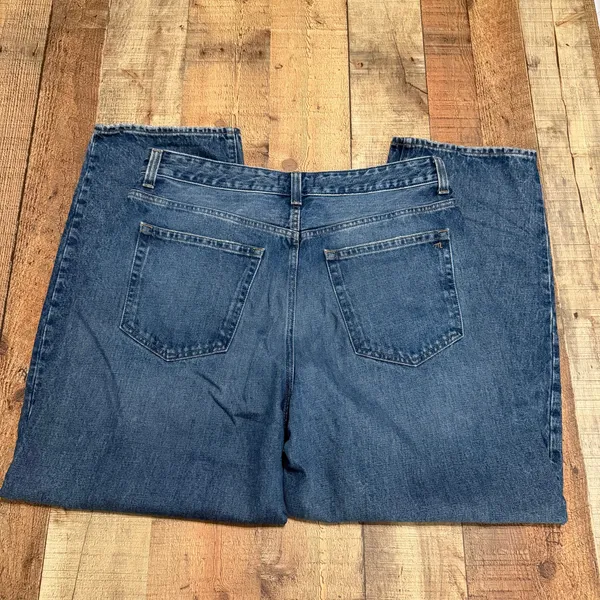 Madewell Women's Medium Denim The Curvy Balloon Jeans Sz 32 Horseshoe Streetwear - Image 6