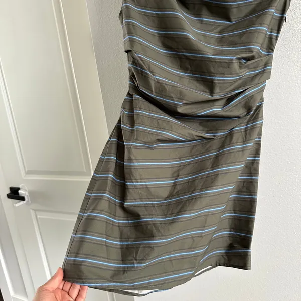 Staud Mini Phare Dress Huntington Stripe Size 6 New - Image 3