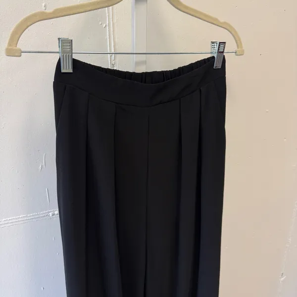 Dress Day Sheer Wide Leg Pleated High Rise Lined Pants DD3161P Small Festival - Image 3