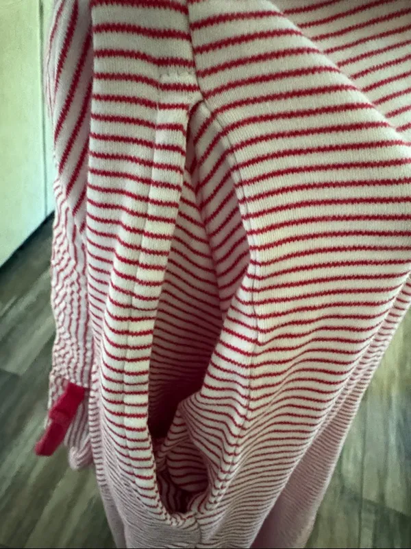 Lake Pajamas PJ Pants in Red Stripe XXL - Image 3